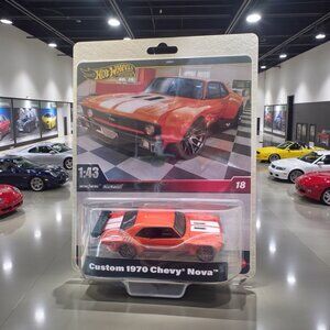Hot Wheels Premium 2025 Car Culture Custom 1970 Chevy Nova 1:43 Scale - NEW